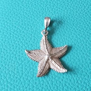 Sterling Silver Starfish ⭐ Pendant